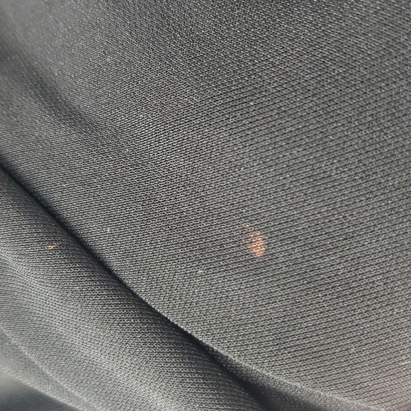 Vintage LOFT Cowl Neck Drapey Black Stretchy Top - Picture 4 of 12